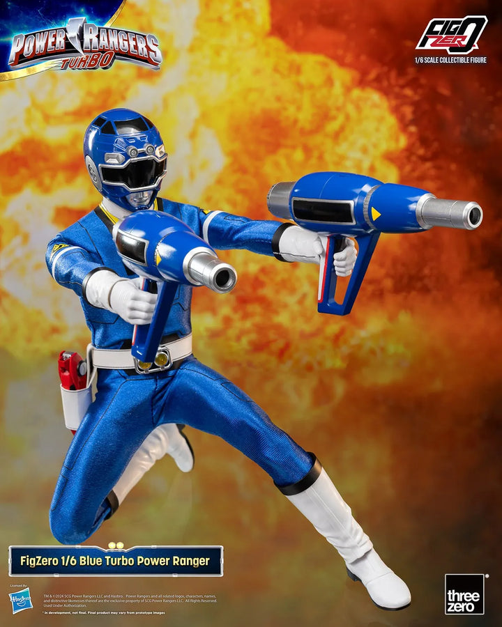 Blue Turbo Power Ranger – Threezero – ActionFigure Brasil