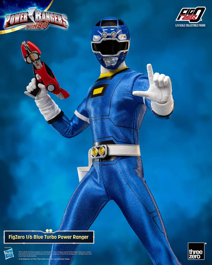 Blue Turbo Power Ranger – Threezero – ActionFigure Brasil