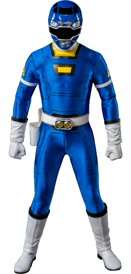 Blue Turbo Power Ranger – Threezero – ActionFigure Brasil