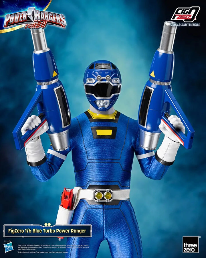 Blue Turbo Power Ranger – Threezero – ActionFigure Brasil