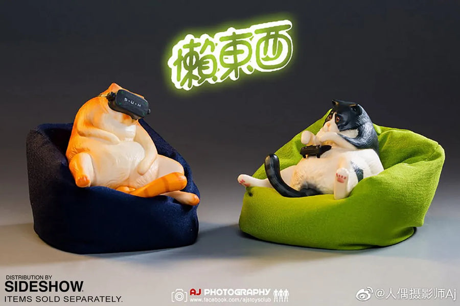 Blue & White Cat – Manas SUM – ActionFigure Brasil