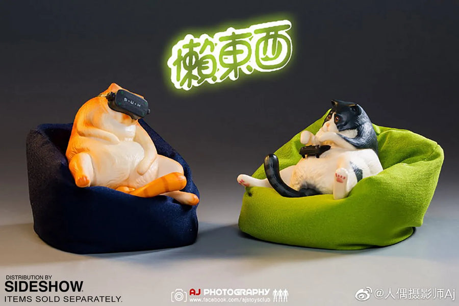 Blue & White Cat – Manas SUM – ActionFigure Brasil