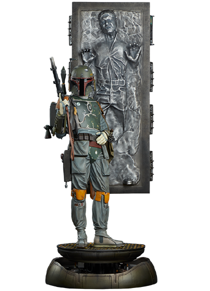 Boba Fett and Han Solo in Carbonite - LIMITED EDITION: 1250 – Sideshow Collectibles – ActionFigure Brasil
