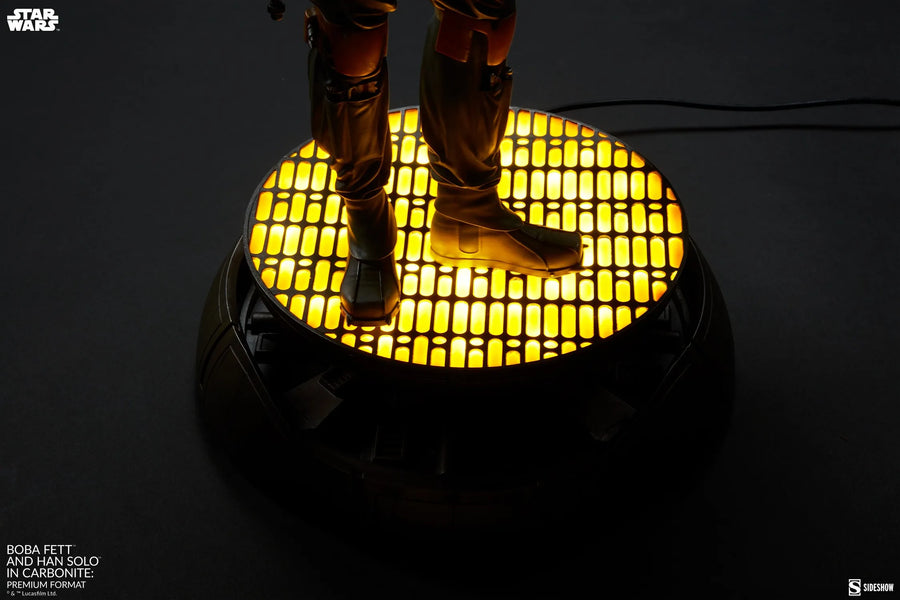 Boba Fett and Han Solo in Carbonite - LIMITED EDITION: 1250 – Sideshow Collectibles – ActionFigure Brasil