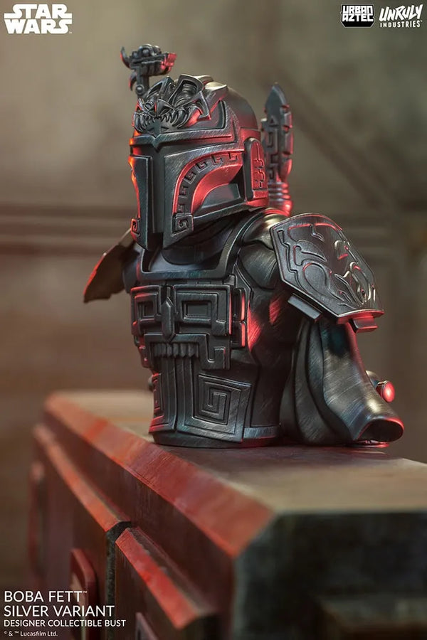 Boba Fett (Silver Variant) - LIMITED EDITION: 2500 (Silver Variant) – Unruly Industries™ – ActionFigure Brasil