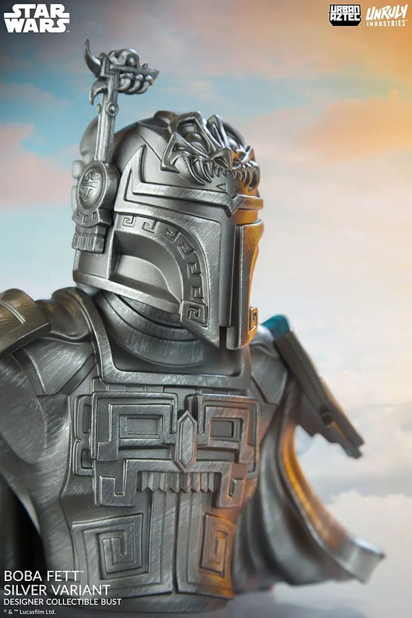 Boba Fett (Silver Variant) - LIMITED EDITION: 2500 (Silver Variant) – Unruly Industries™ – ActionFigure Brasil