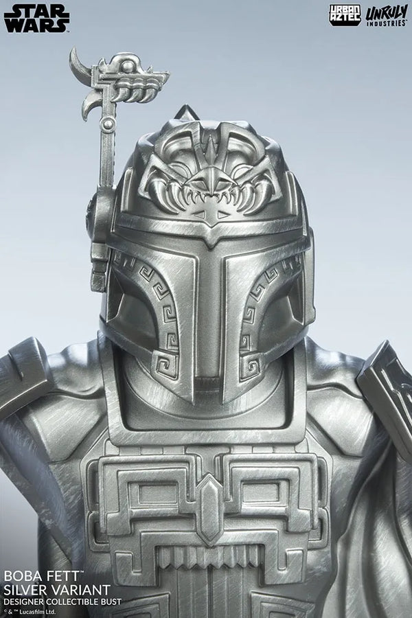 Boba Fett (Silver Variant) - LIMITED EDITION: 2500 (Silver Variant) – Unruly Industries™ – ActionFigure Brasil