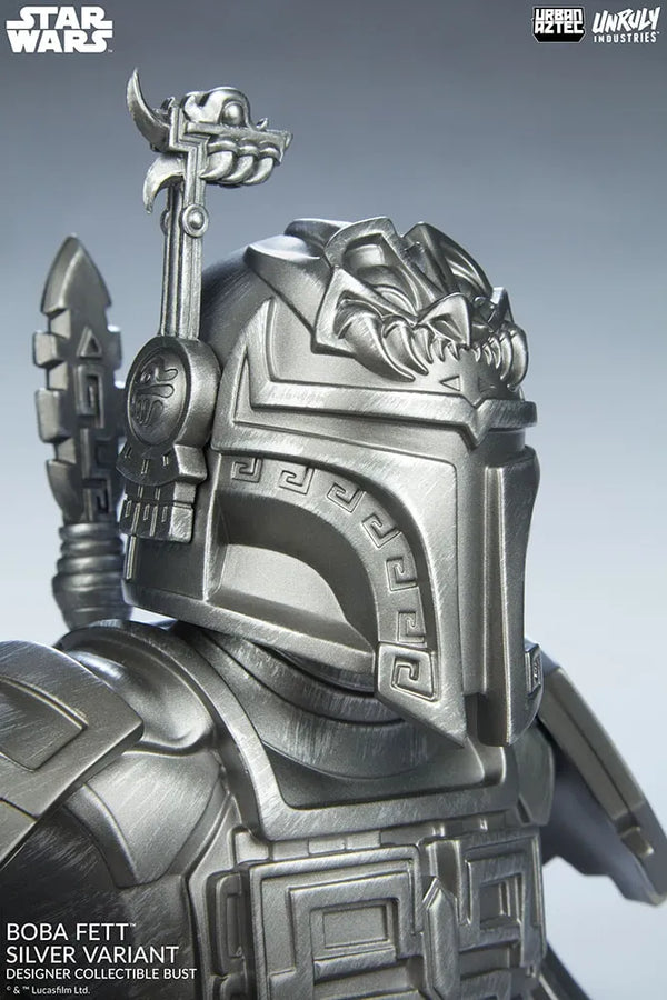 Boba Fett (Silver Variant) - LIMITED EDITION: 2500 (Silver Variant) – Unruly Industries™ – ActionFigure Brasil