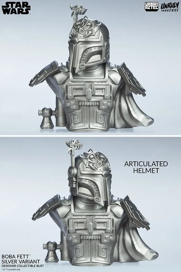 Boba Fett (Silver Variant) - LIMITED EDITION: 2500 (Silver Variant) – Unruly Industries™ – ActionFigure Brasil