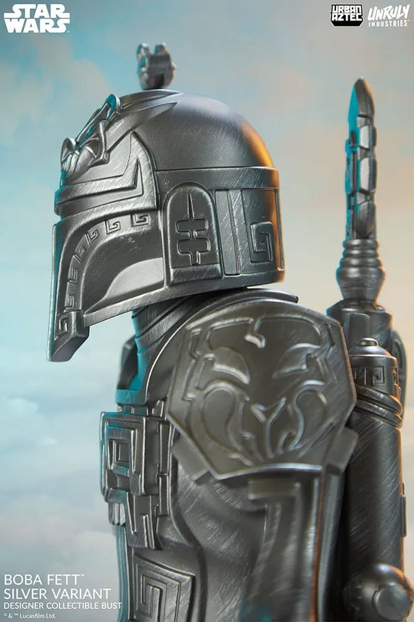 Boba Fett (Silver Variant) - LIMITED EDITION: 2500 (Silver Variant) – Unruly Industries™ – ActionFigure Brasil