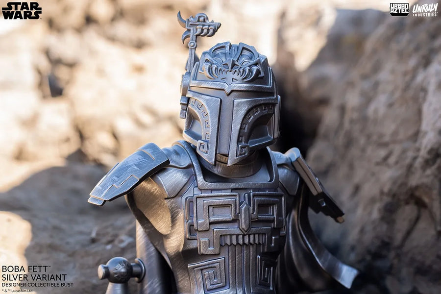 Boba Fett (Silver Variant) - LIMITED EDITION: 2500 (Silver Variant) – Unruly Industries™ – ActionFigure Brasil