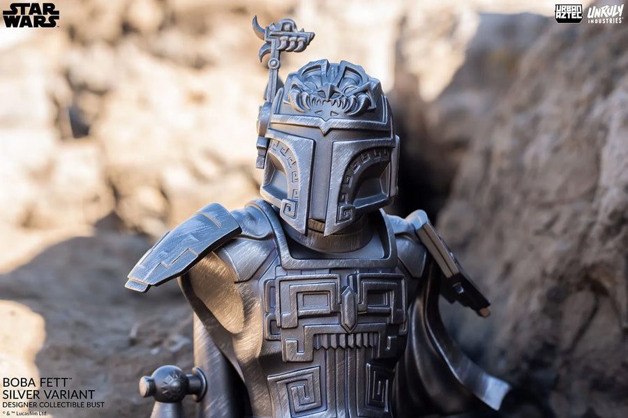 Boba Fett (Silver Variant) - LIMITED EDITION: 2500 (Silver Variant) – Unruly Industries™ – ActionFigure Brasil