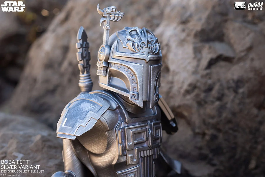 Boba Fett (Silver Variant) - LIMITED EDITION: 2500 (Silver Variant) – Unruly Industries™ – ActionFigure Brasil