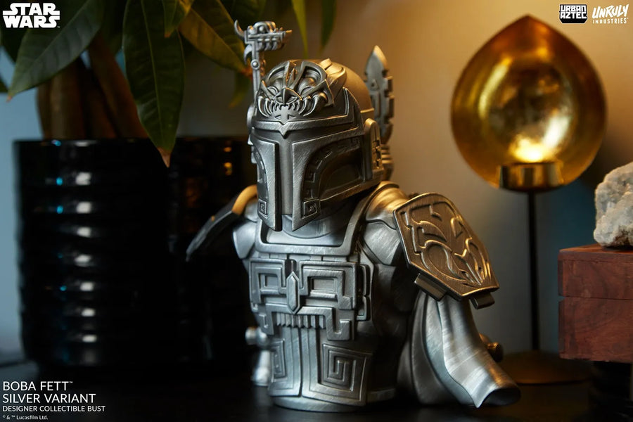 Boba Fett (Silver Variant) - LIMITED EDITION: 2500 (Silver Variant) – Unruly Industries™ – ActionFigure Brasil