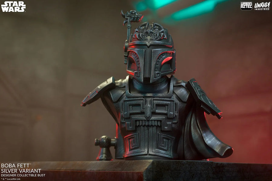 Boba Fett (Silver Variant) - LIMITED EDITION: 2500 (Silver Variant) – Unruly Industries™ – ActionFigure Brasil