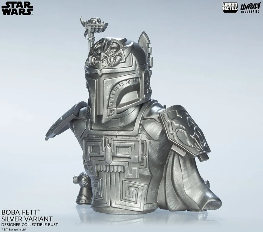 Boba Fett (Silver Variant) - LIMITED EDITION: 2500 (Silver Variant) – Unruly Industries™ – ActionFigure Brasil