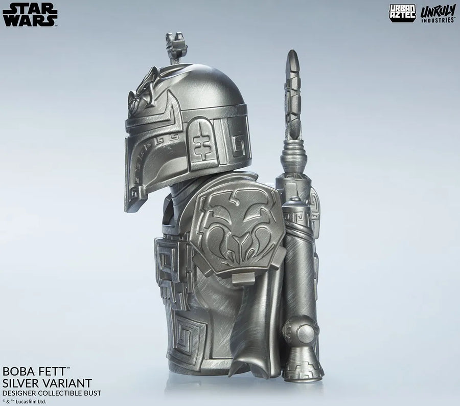 Boba Fett (Silver Variant) - LIMITED EDITION: 2500 (Silver Variant) – Unruly Industries™ – ActionFigure Brasil