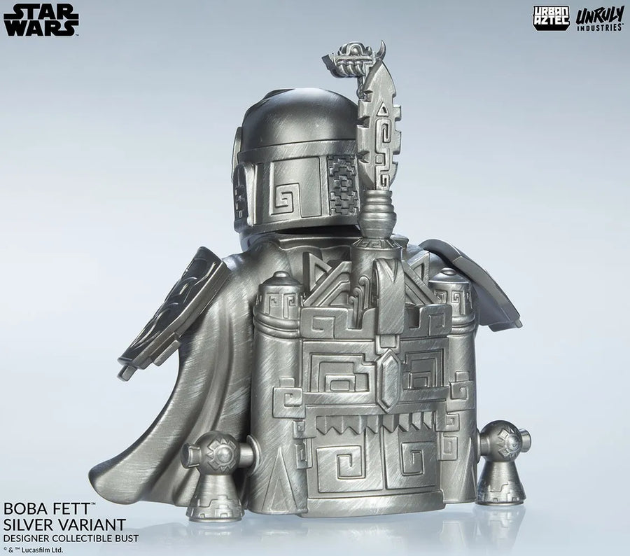 Boba Fett (Silver Variant) - LIMITED EDITION: 2500 (Silver Variant) – Unruly Industries™ – ActionFigure Brasil