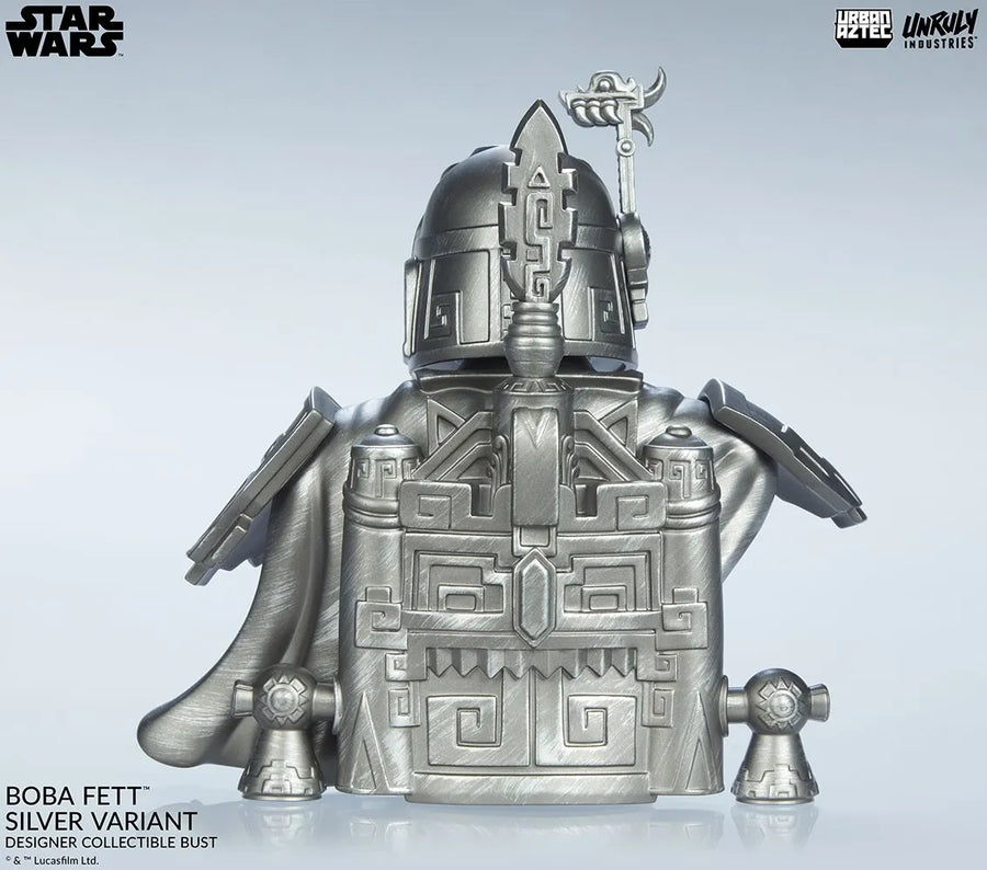 Boba Fett (Silver Variant) - LIMITED EDITION: 2500 (Silver Variant) – Unruly Industries™ – ActionFigure Brasil