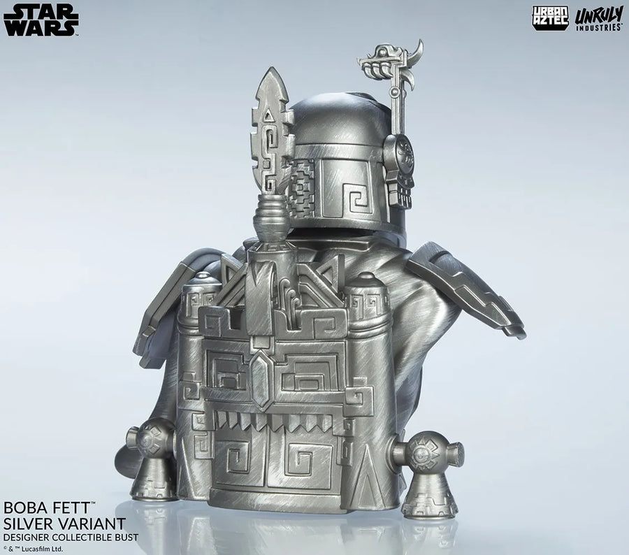 Boba Fett (Silver Variant) - LIMITED EDITION: 2500 (Silver Variant) – Unruly Industries™ – ActionFigure Brasil