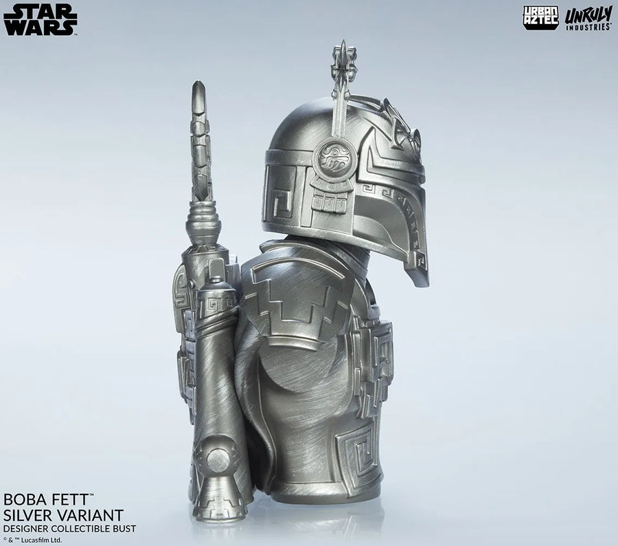 Boba Fett (Silver Variant) - LIMITED EDITION: 2500 (Silver Variant) – Unruly Industries™ – ActionFigure Brasil
