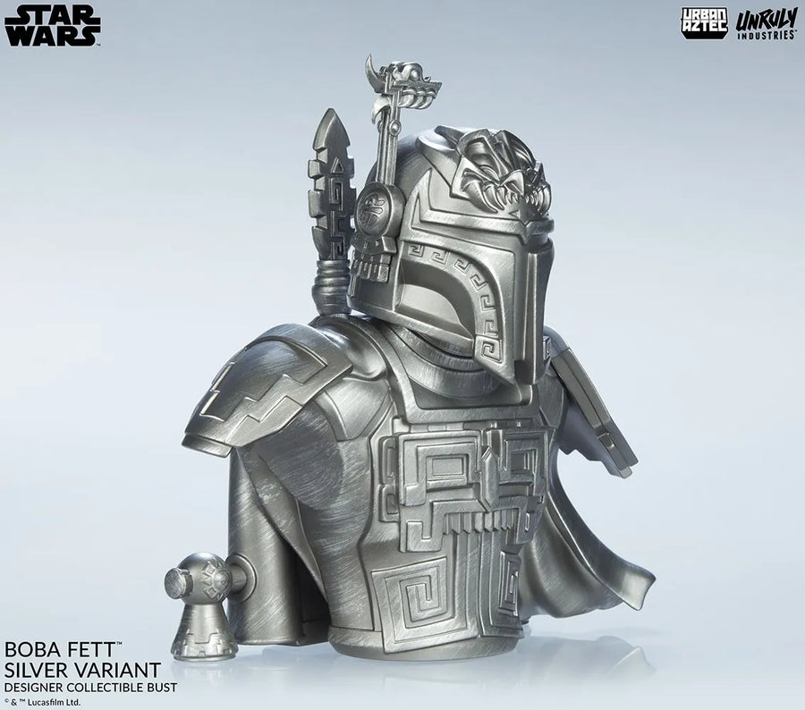 Boba Fett (Silver Variant) - LIMITED EDITION: 2500 (Silver Variant) – Unruly Industries™ – ActionFigure Brasil