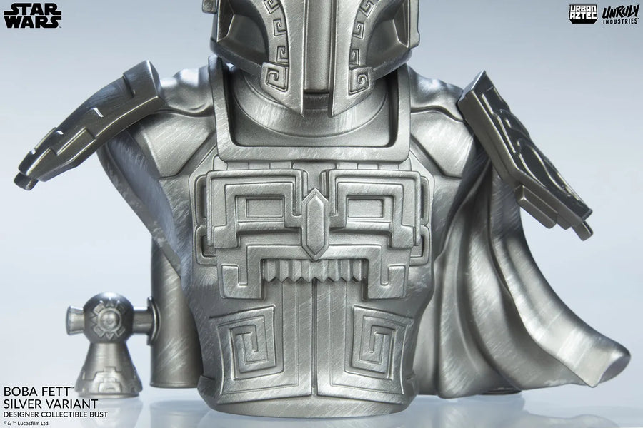Boba Fett (Silver Variant) - LIMITED EDITION: 2500 (Silver Variant) – Unruly Industries™ – ActionFigure Brasil