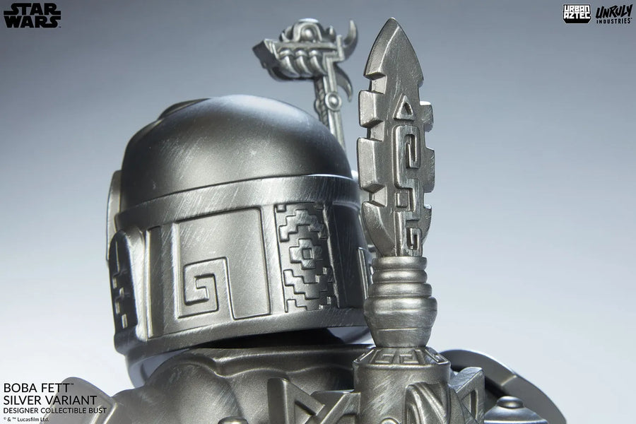 Boba Fett (Silver Variant) - LIMITED EDITION: 2500 (Silver Variant) – Unruly Industries™ – ActionFigure Brasil