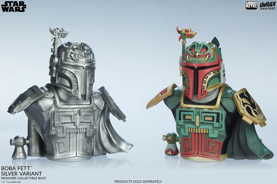 Boba Fett (Silver Variant) - LIMITED EDITION: 2500 (Silver Variant) – Unruly Industries™ – ActionFigure Brasil