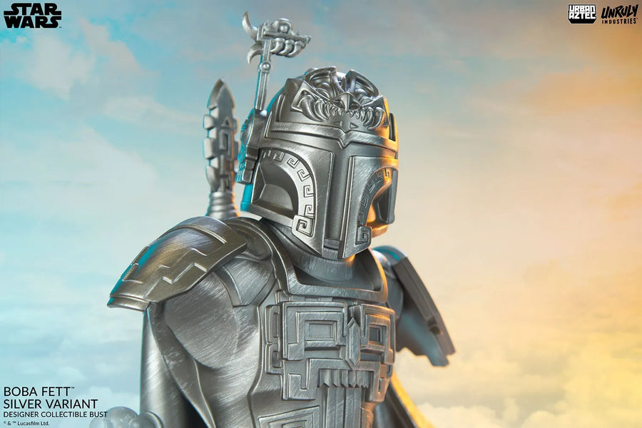 Boba Fett (Silver Variant) - LIMITED EDITION: 2500 (Silver Variant) – Unruly Industries™ – ActionFigure Brasil