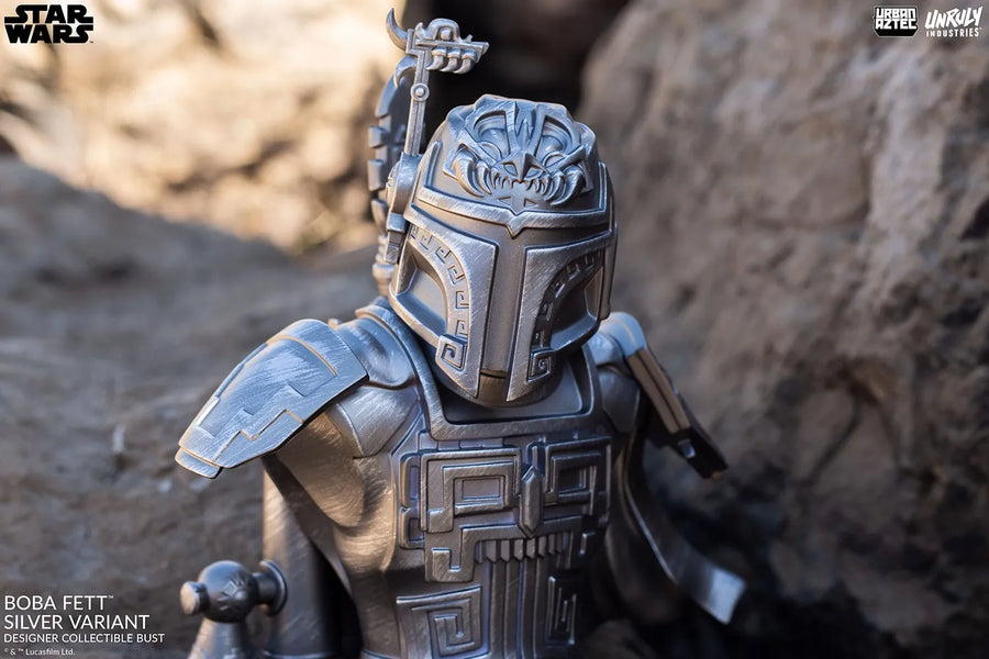 Boba Fett (Silver Variant) - LIMITED EDITION: 2500 (Silver Variant) – Unruly Industries™ – ActionFigure Brasil