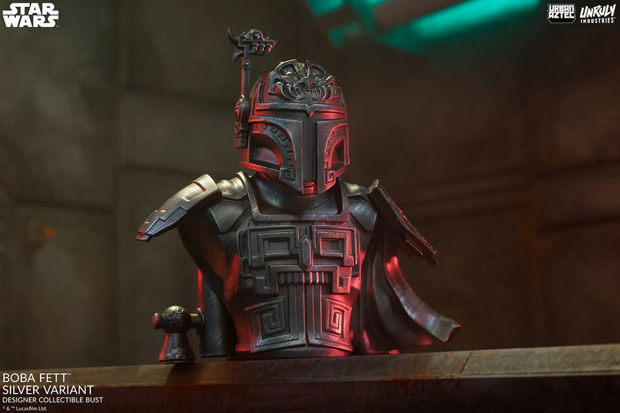 Boba Fett (Silver Variant) - LIMITED EDITION: 2500 (Silver Variant) – Unruly Industries™ – ActionFigure Brasil