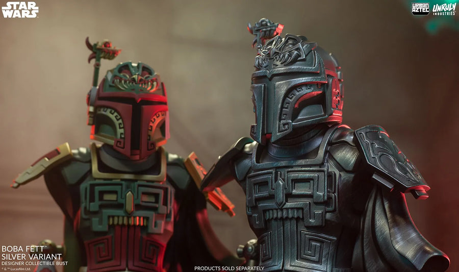 Boba Fett (Silver Variant) - LIMITED EDITION: 2500 (Silver Variant) – Unruly Industries™ – ActionFigure Brasil