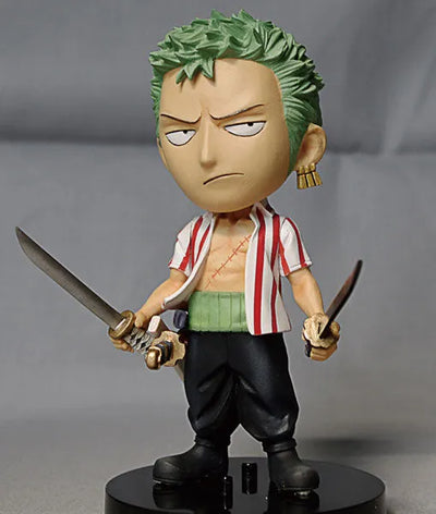 Bobbing Head "One Piece" Roronoa Zoroㅤ – Plex – ActionFigure Brasil — close
