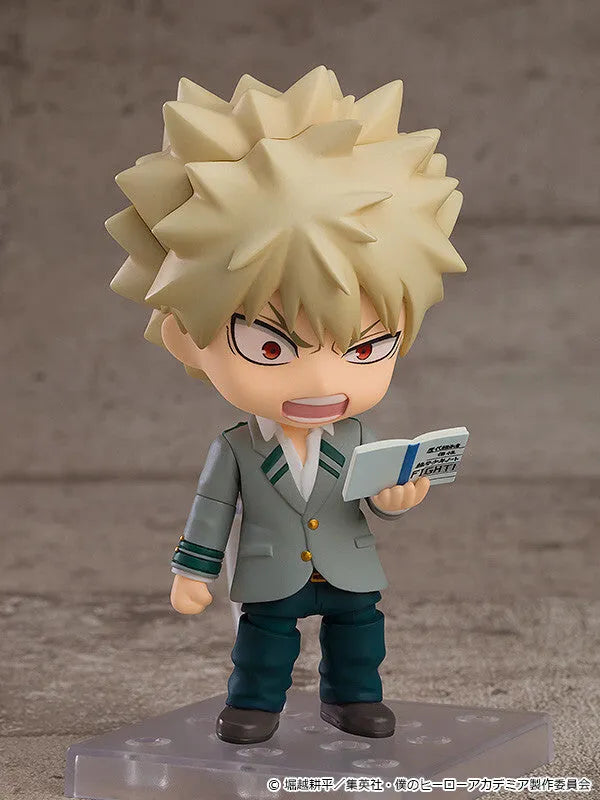 Boku no Hero Academia - Bakugo Katsuki - Nendoroid #2313 - U.A. School Uniform Ver. (Good Smile Company, Takara Tomy)ㅤ – Takara Tomy – ActionFigureBrasil