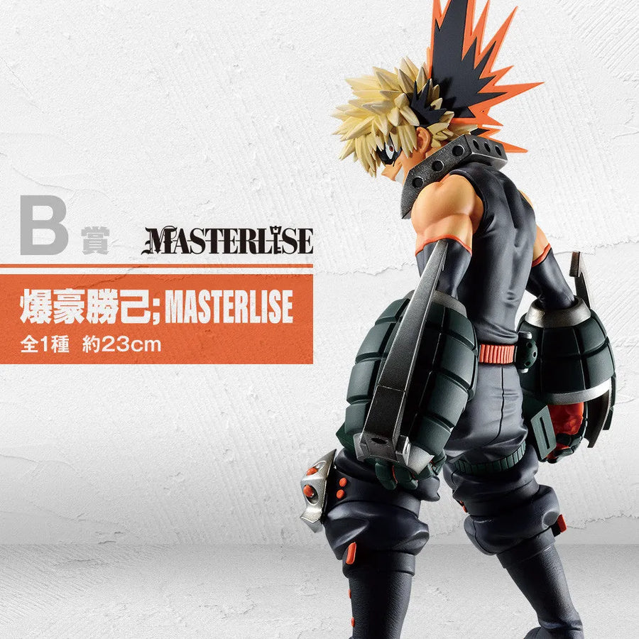 Boku no Hero Academia - Bakugou Katsuki - Ichiban Kuji Boku no Hero Academia Begin the Hero! - Masterlise - B Prize (Bandai Spirits)ㅤ – Bandai Spirits – ActionFigureBrasil