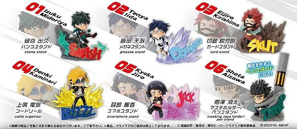 Boku no Hero Academia - Boku no Hero Academia Desktop Heroes 2nd Mission - DesQ  (Re-Ment)ㅤ – Re-Ment – ActionFigure Brasil