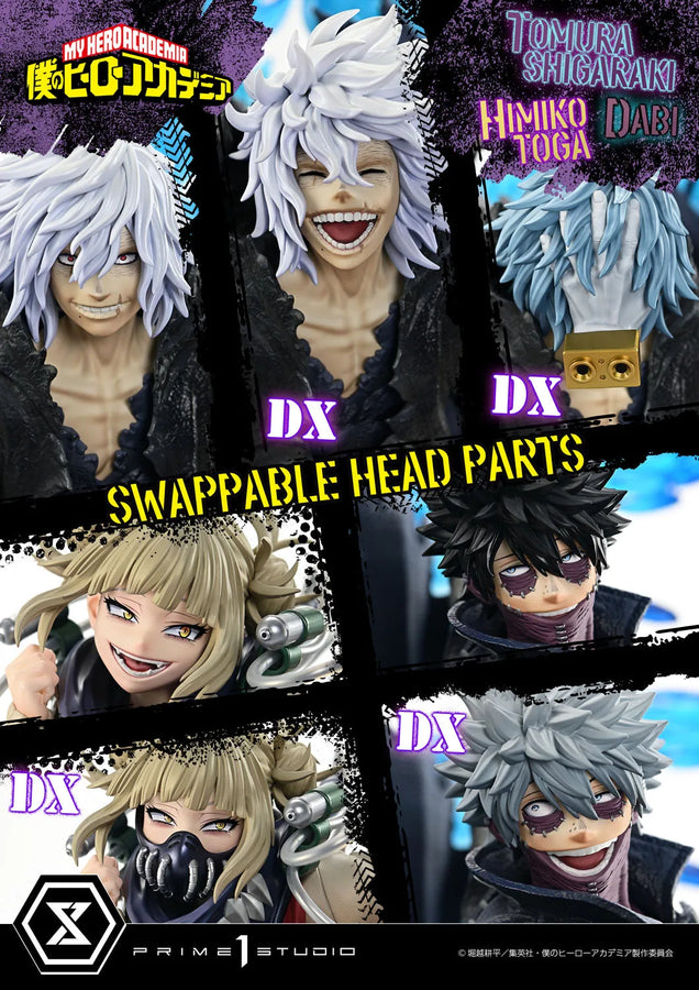 Boku no Hero Academia - Dabi - Shigaraki Tomura - Toga Himiko - Ultimate Premium Masterline (UPMMHA-02DX) - 1/4 - DX Version (Prime 1 Studio)ㅤ – Prime 1 Studio – ActionFigureBrasil