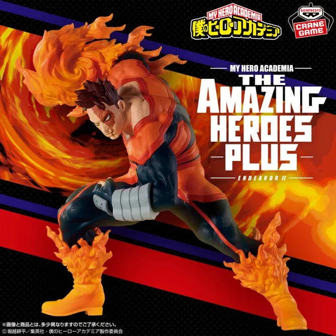 Boku no Hero Academia - Endeavor - The Amazing Heroes -Plus- - II (Bandai Spirits)ㅤ – Bandai Spirits – ActionFigureBrasil