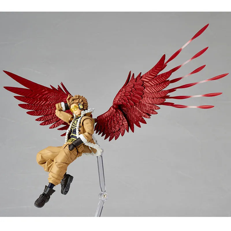 Boku no Hero Academia - Hawks - Amazing Yamaguchi No.029 - Revoltech - 2022 Re-release (Kaiyodo, Takara Tomy)ㅤ – Takara Tomy – ActionFigureBrasil
