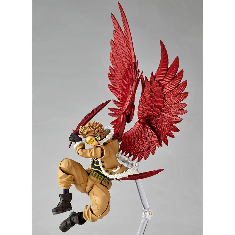 Boku no Hero Academia - Hawks - Amazing Yamaguchi No.029 - Revoltech - 2022 Re-release (Kaiyodo, Takara Tomy)ㅤ – Takara Tomy – ActionFigureBrasil