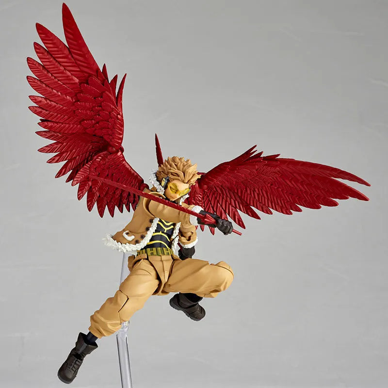 Boku no Hero Academia - Hawks - Amazing Yamaguchi No.029 - Revoltech - 2022 Re-release (Kaiyodo, Takara Tomy)ㅤ – Takara Tomy – ActionFigureBrasil