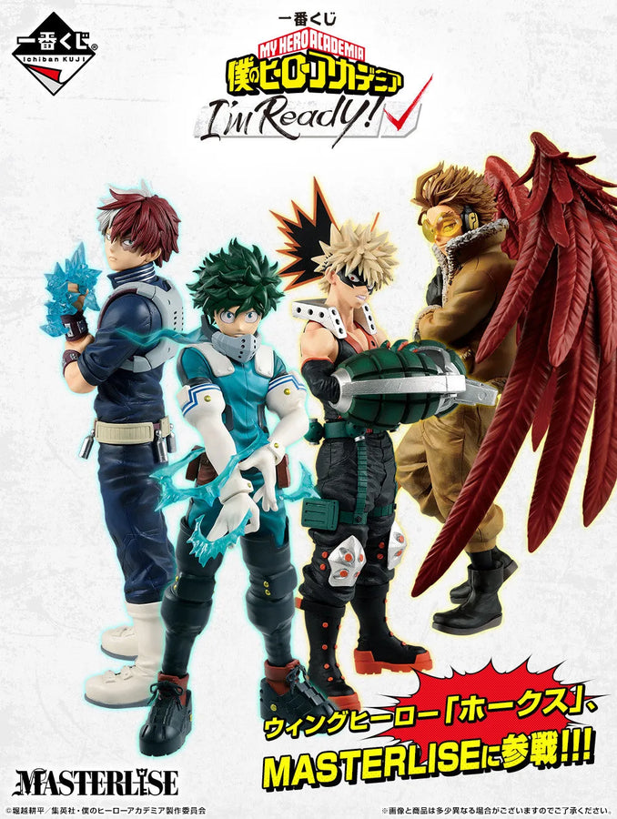 Boku no Hero Academia - Hawks - Ichiban Kuji - Ichiban Kuji Boku no Hero Academia I'm Ready! D Prize - Masterlise (Bandai Spirits)ㅤ – Bandai Spirits – ActionFigureBrasil