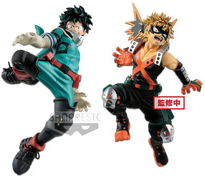 Boku no Hero Academia - Midoriya Izuku - Bakugo Katsuki - King of Artist - Set of 2 Figures (Bandai Spirits)ㅤ – Bandai Spirits – ActionFigureBrasil