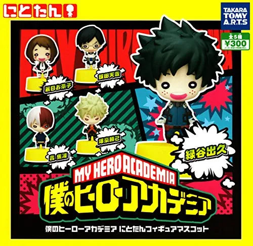 Boku no Hero Academia - Midoriya Izuku - Boku no Hero Academia Nitotan Figure Mascot - Nitotan (Takara Tomy A.R.T.S)ㅤ – Takara Tomy Arts – ActionFigureBrasil