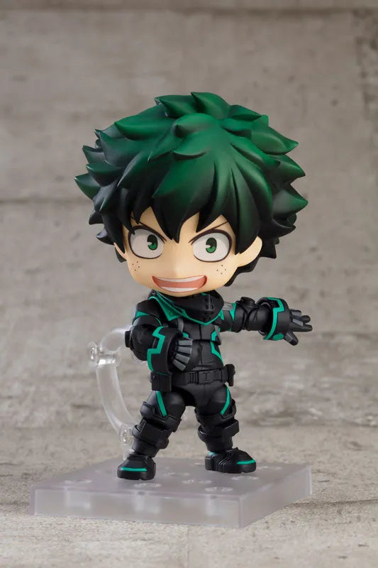 Boku no Hero Academia The Movie: World Heroes' Mission - Midoriya Izuku - Nendoroid #1691 - Stealth Suit Ver. (Good Smile Company)ㅤ – Good Smile Company – ActionFigure Brasil