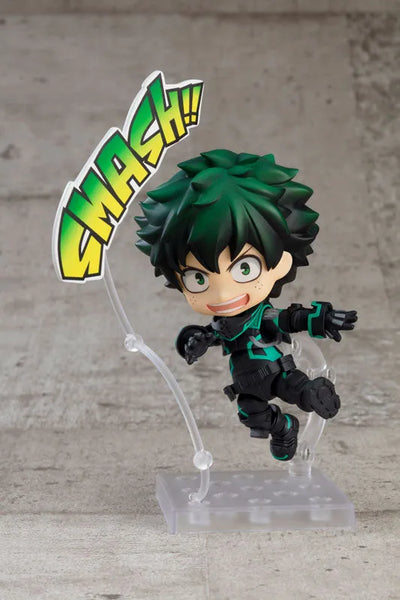 Boku no Hero Academia The Movie: World Heroes' Mission - Midoriya Izuku - Nendoroid #1691 - Stealth Suit Ver. (Good Smile Company)ㅤ – Good Smile Company – ActionFigure Brasil — ambientada