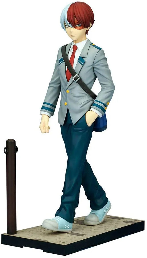 Boku no Hero Academia - Todoroki Shouto - Connect Collection - 1/8 - School Uniform Ver. - 2022 Re-release (Bell Fine, Takara Tomy)ㅤ – Bell Fine – ActionFigure Brasil