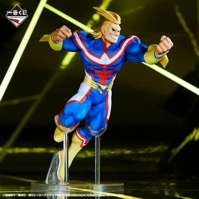 Boku no Hero Academia ULTRA IMPACT - All Might - Ichiban Kuji Boku no Hero Academia Ultra Impact - Ultra Impact - E Prize (Bandai Spirits)ㅤ – Bandai Spirits – ActionFigureBrasil — ângulo diferente