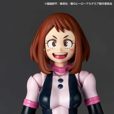 Boku no Hero Academia - Uraraka Ochaco - Revoltech NR048 (Kaiyodo, Takara Tomy)ㅤ – Kaiyodo – ActionFigureBrasil — ambientada